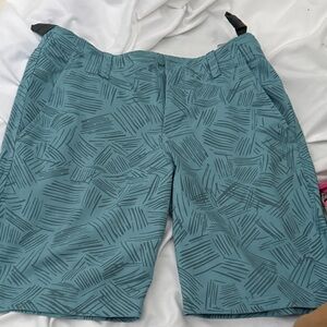 Under Armour Teal Graphic Kid’s Hybrid Shorts